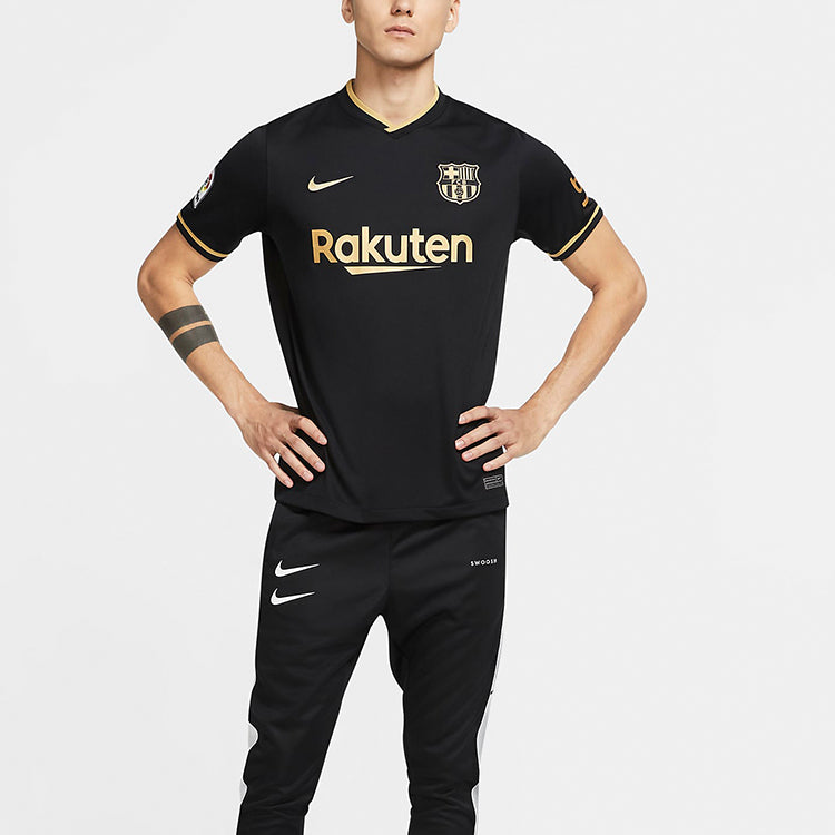 Nike FC Barcelona 20/21  Fan Edition Jersey 'Black Gold' CD4231-011