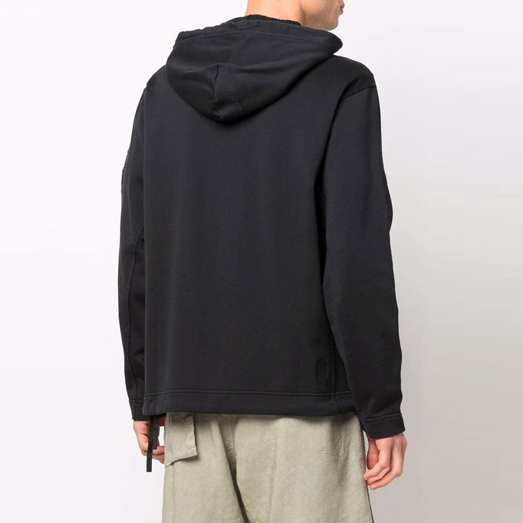 STONE ISLAND Shadow Project Mesh Panel Hoodie 'Black' 761960119-V0029
