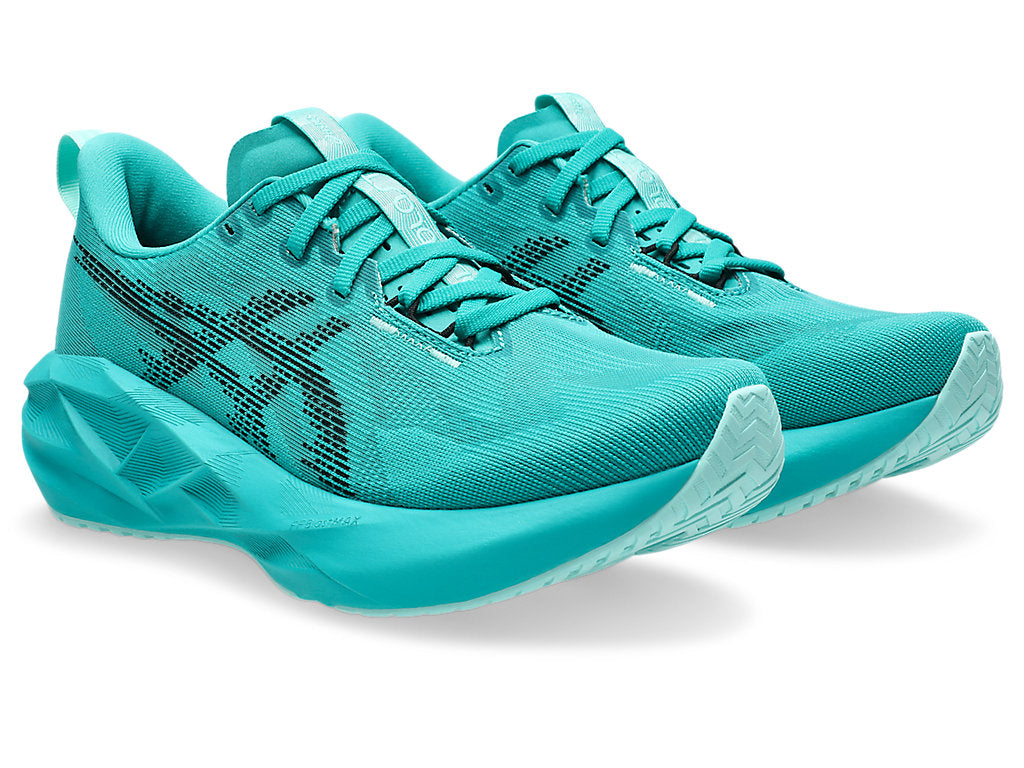 (WMNS) ASICS Novablast 5 'Wave Teal Black' 1012B765-401