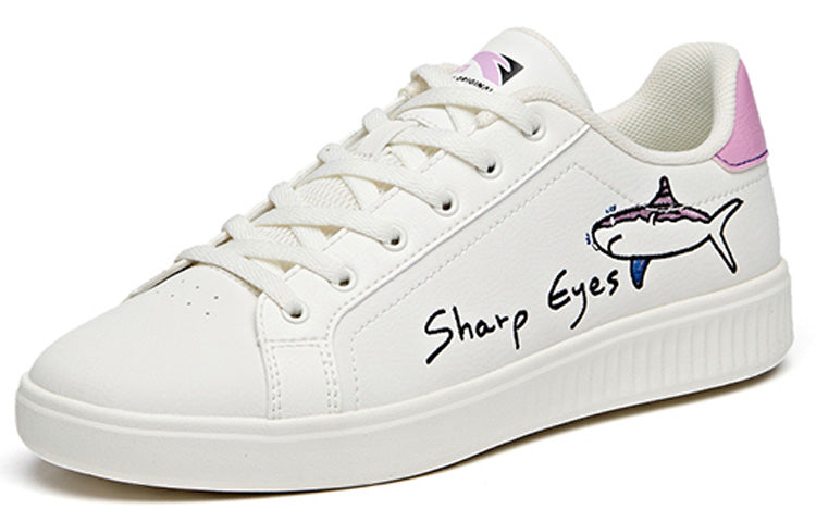 (WMNS) ANTA Low 'Ivory White Pink Purple' 122028066-4