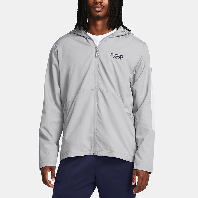 Under Armour Legacy Lightweight Collegiate Windbreake Jacket 'Grey' 5120569-012