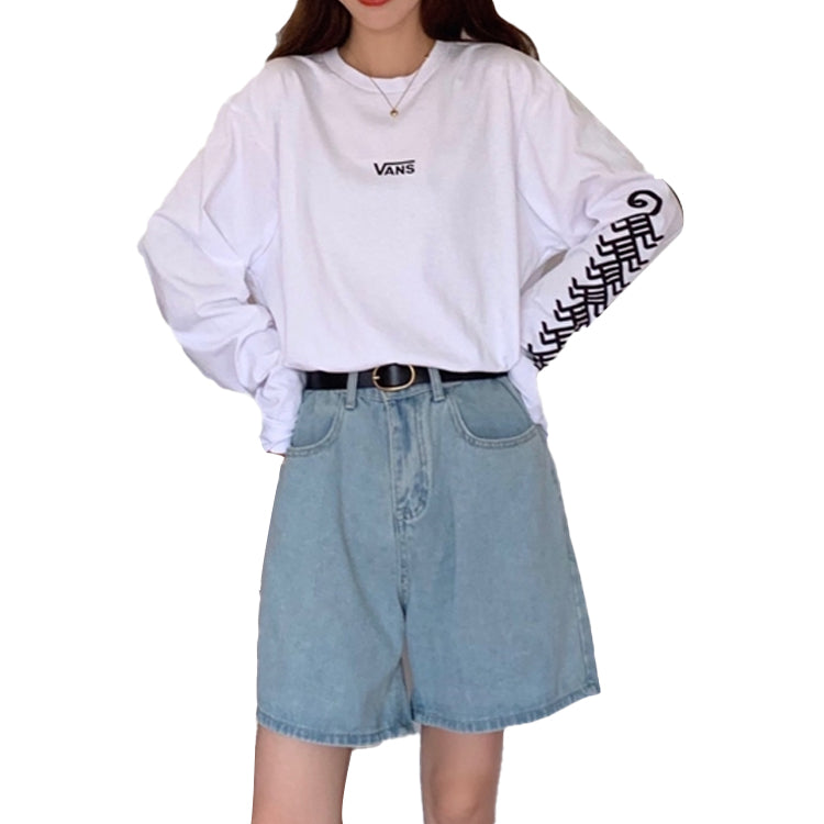Vans Unisex Whang Od Letter Printing Swea White VN0A4RAWWHT