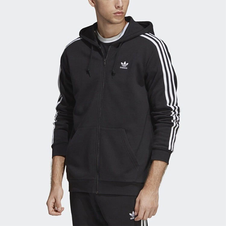 adidas 3 Stripes Full Zip Hoodie DV1551