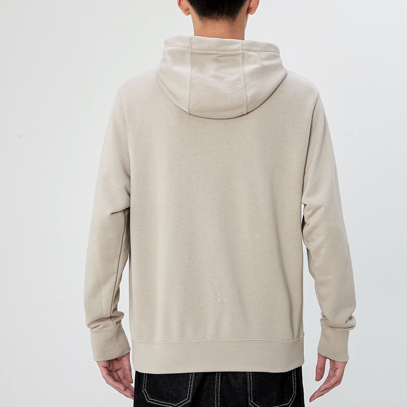 Nike Logo Casual Sports hooded Pullover Gray CZ7858-236