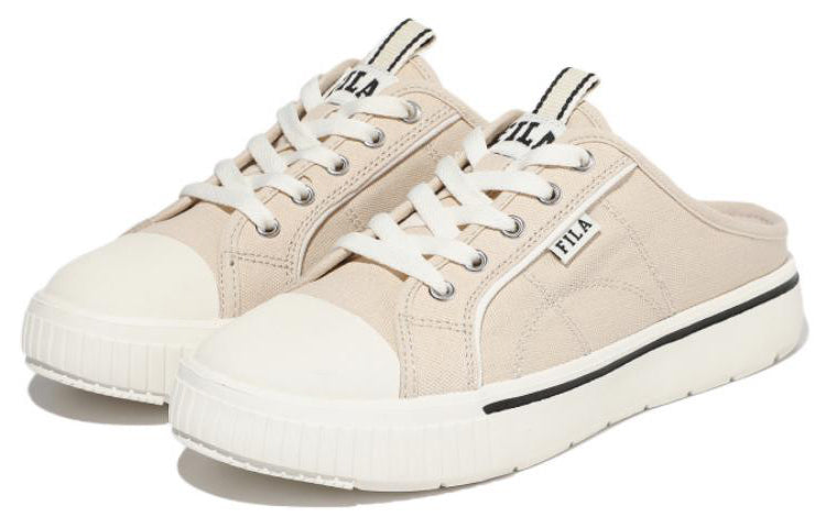 FILA Unisex Low-Top Slip-on Sneakers Khaki 1TM01782E_920