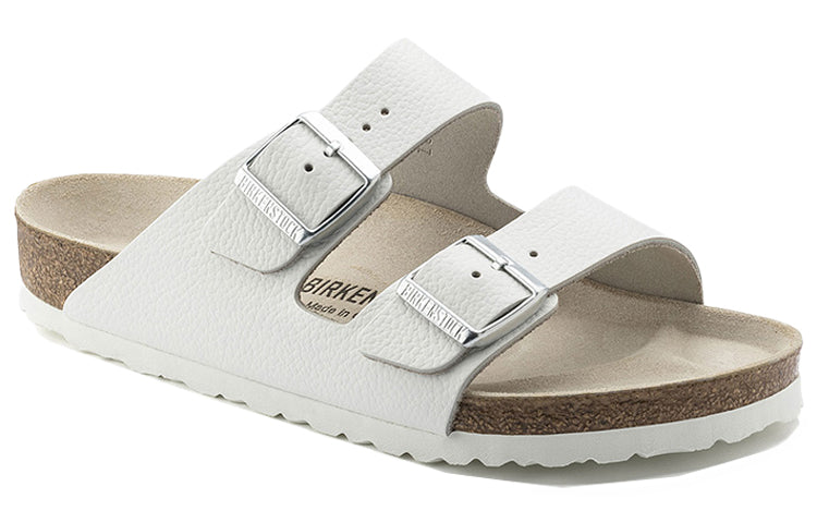 Birkenstock Arizona Natural Leather Narrow Fit 'White' 51133