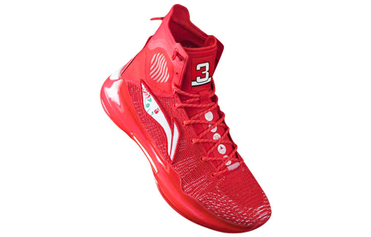 Li-Ning Yushuai 13 Premium Hi 'Red' ABAP065-2