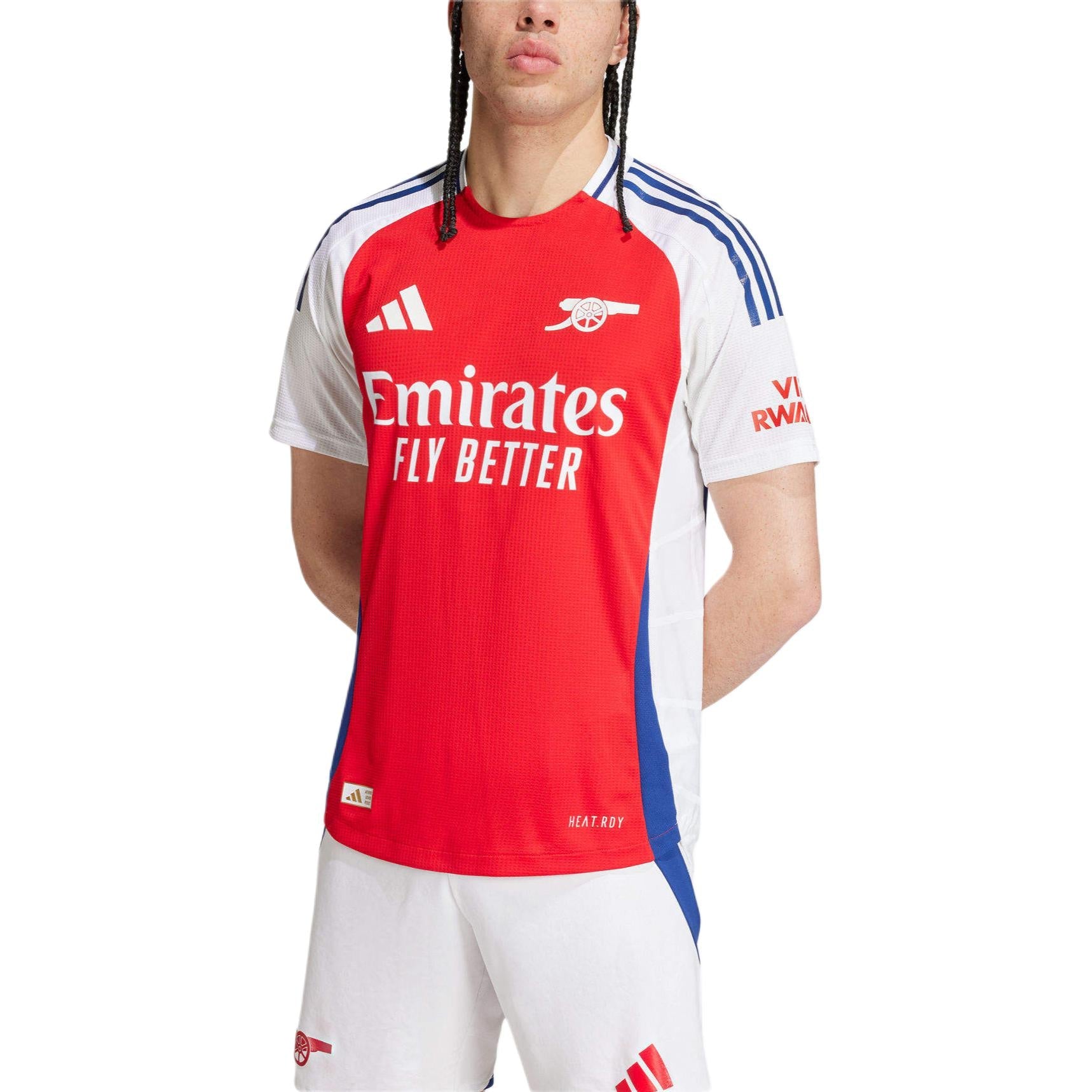 adidas Arsenal 24/25 Home Authentic Jersey Asia Sizing 'Red White' IT6140