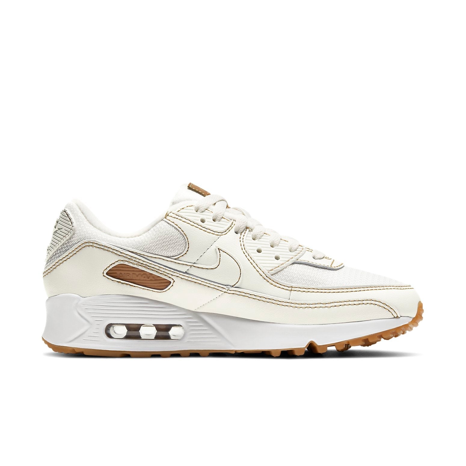 (WMNS) Nike Air Max 90 Twist 'Summit White Gum' CU6474-100