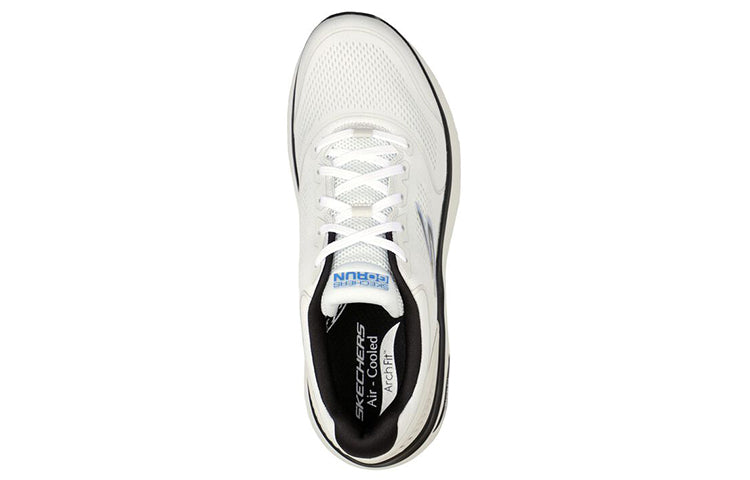 Skechers Max Cushioning Arch Fit 'White Black Blue' 220336-WBKB