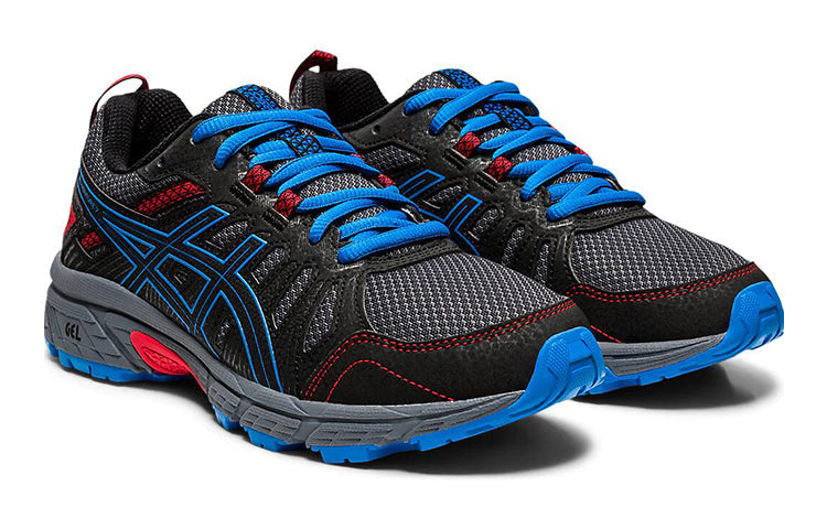 (GS) ASICS Gel-Venture 7 'Black Directoire Blue' 1014A072-002