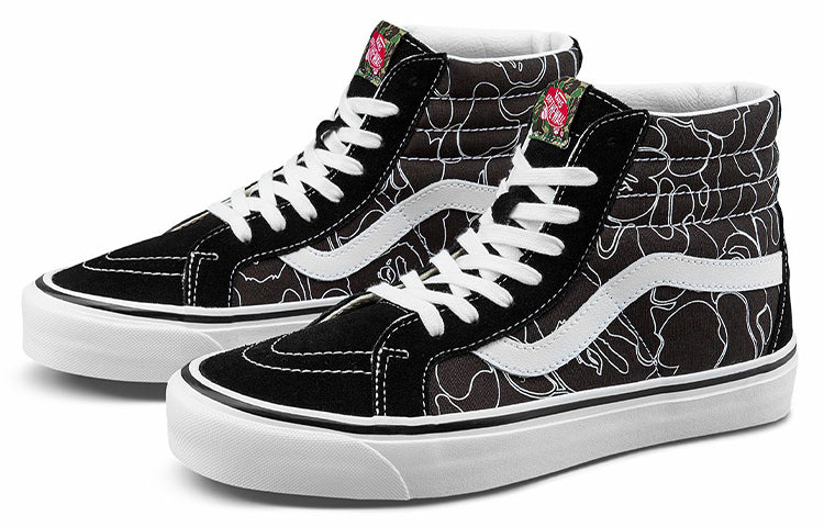 Vans BAPE x SK8-HI 38 DX 'Lined Camo' VN0A38GF7BG