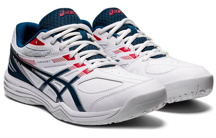 ASICS Court Slide 2 'White Mako Blue' 1041A194-102