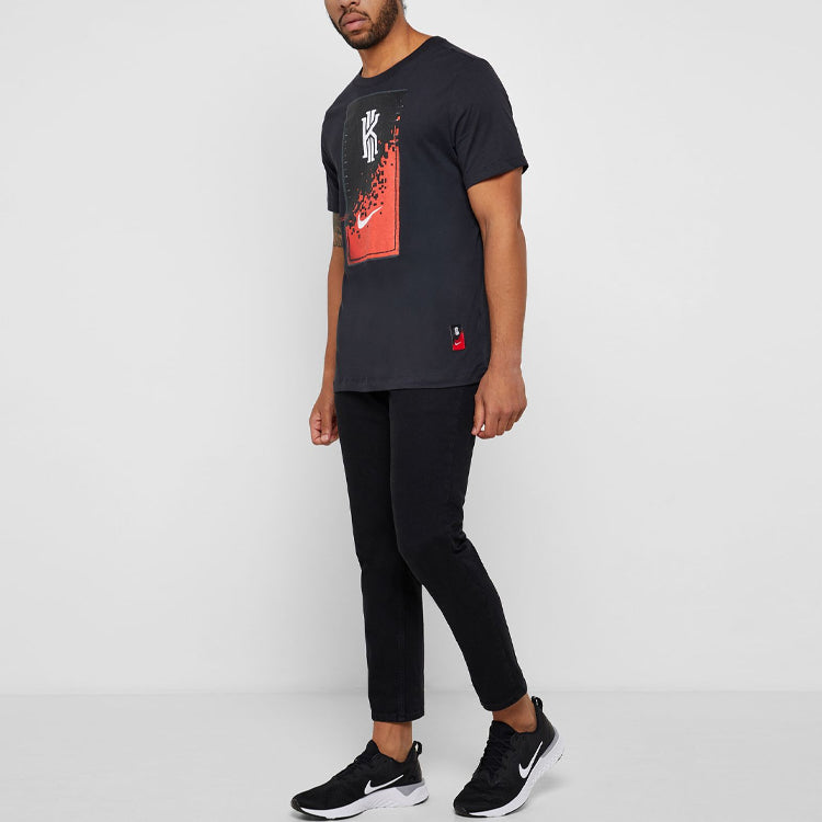Nike Kyrie Mind T-Shirt 'Black Red' AJ9694-010