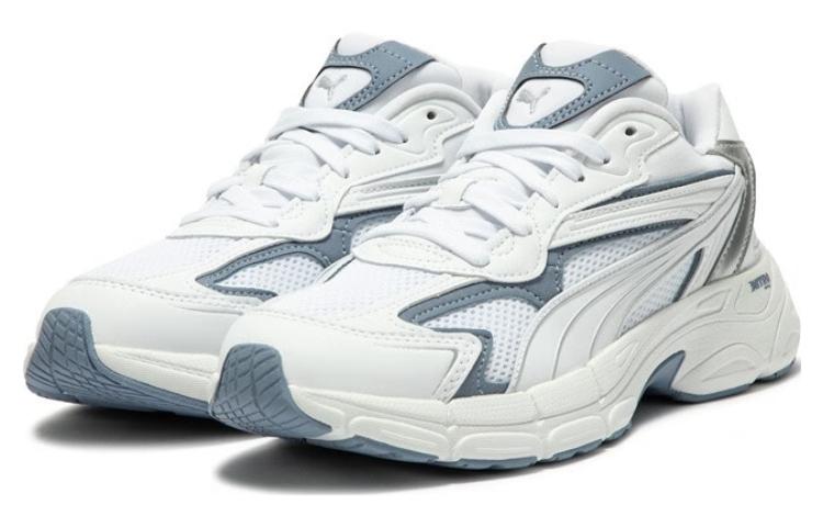 (WMNS) PUMA Teveris Nitro Metallic 'White Blue' 391098-04