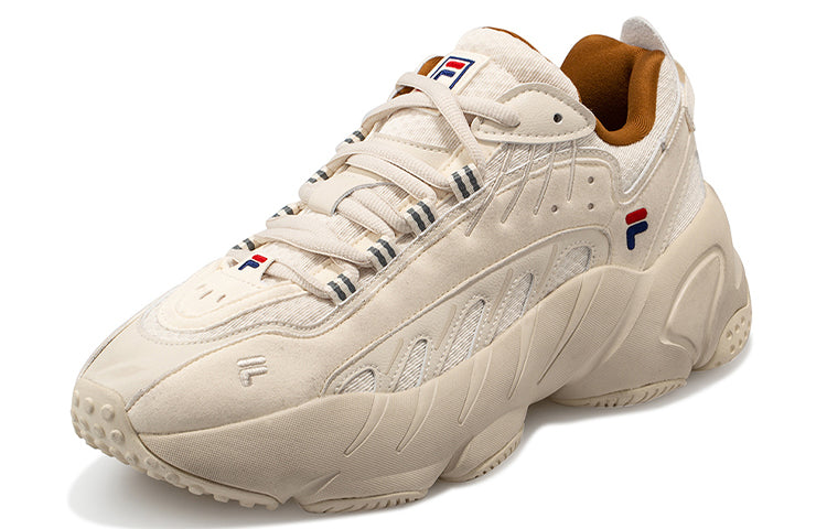 (WMNS) Fila ADE VNTG GS 'White Brown' T12W031118FWG