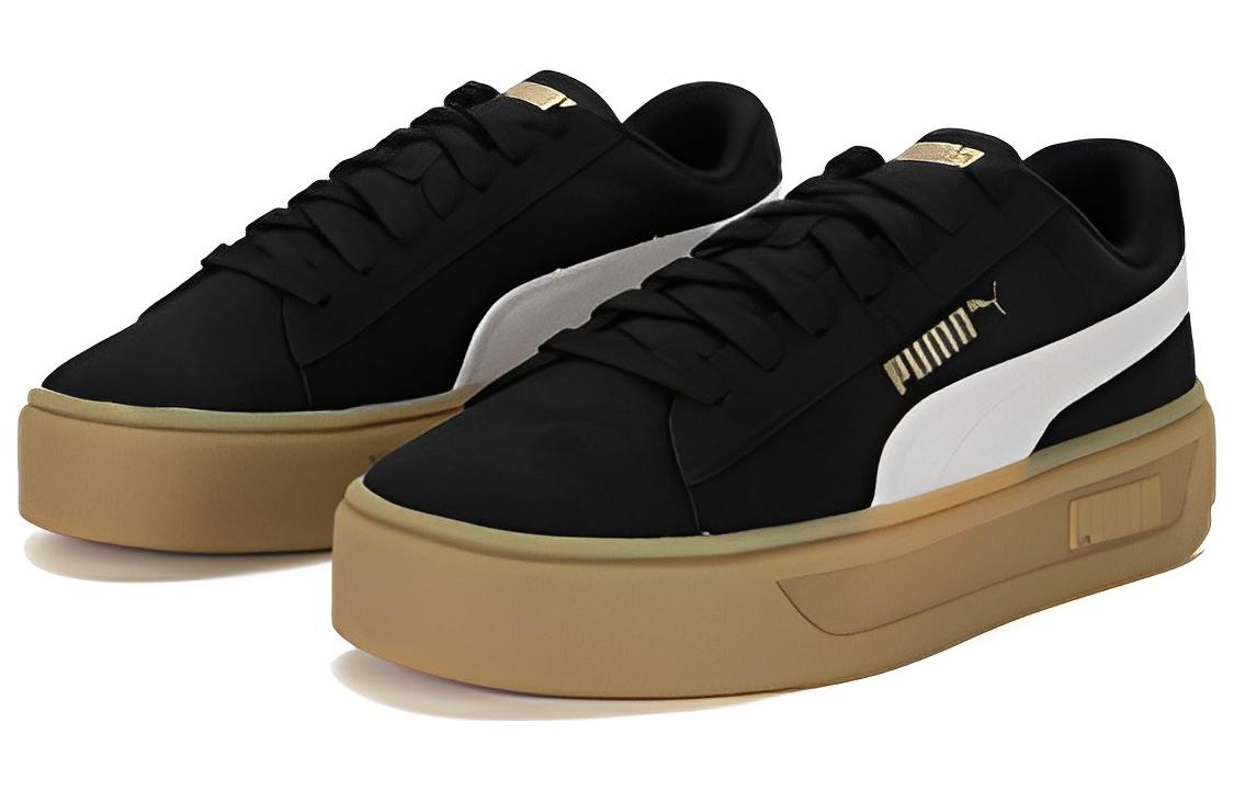 (WMNS) PUMA Smash Platform v3 SD 'Black' 391942-02