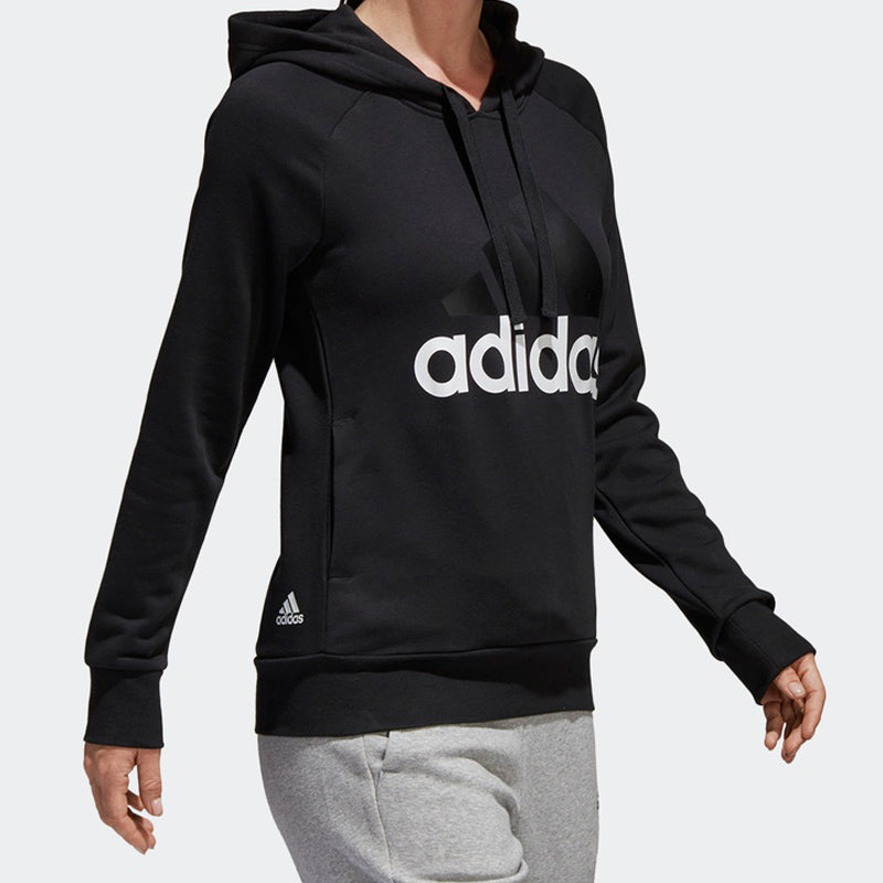 (WMNS) adidas Training Casual Long Sleeves Hoodie 'Black' S97081