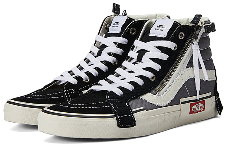 Vans SK8-HI Reissue Cap Skate Shoes Grey/Black VN0A3WM1603