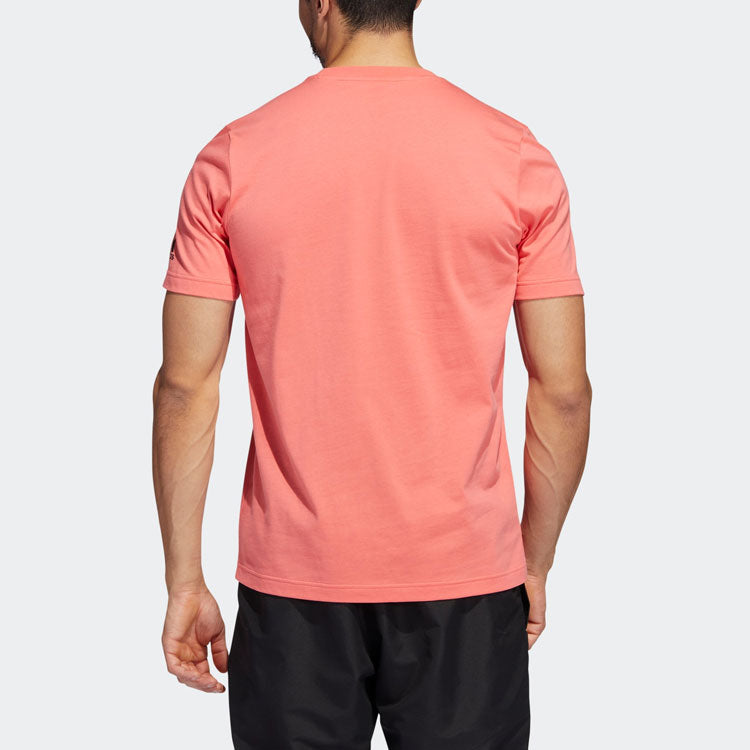 adidas Dame Casual Basketball Cartoon Character Sports Round Neck Breathable Short Sleeve Pink HS4323