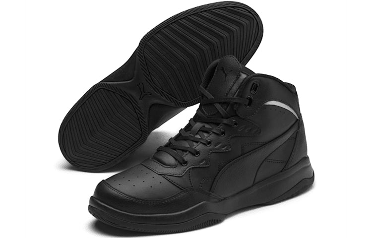 PUMA Rebound Playoff Black White 370546-02