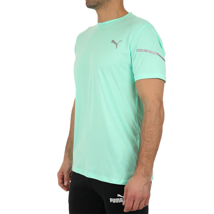 PUMA Training Round Neck Short Sleeve Green 518956-06