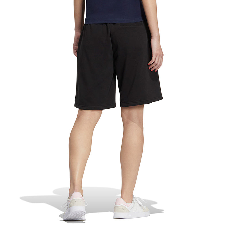 (WMNS) adidas Embroidered Letter Drawstring Shorts Asia Sizing 'Black' HS6830