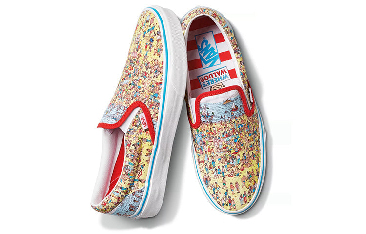 Vans Where's Waldo? x Classic Slip-On 'Find Steve' VN0A33TB3WO