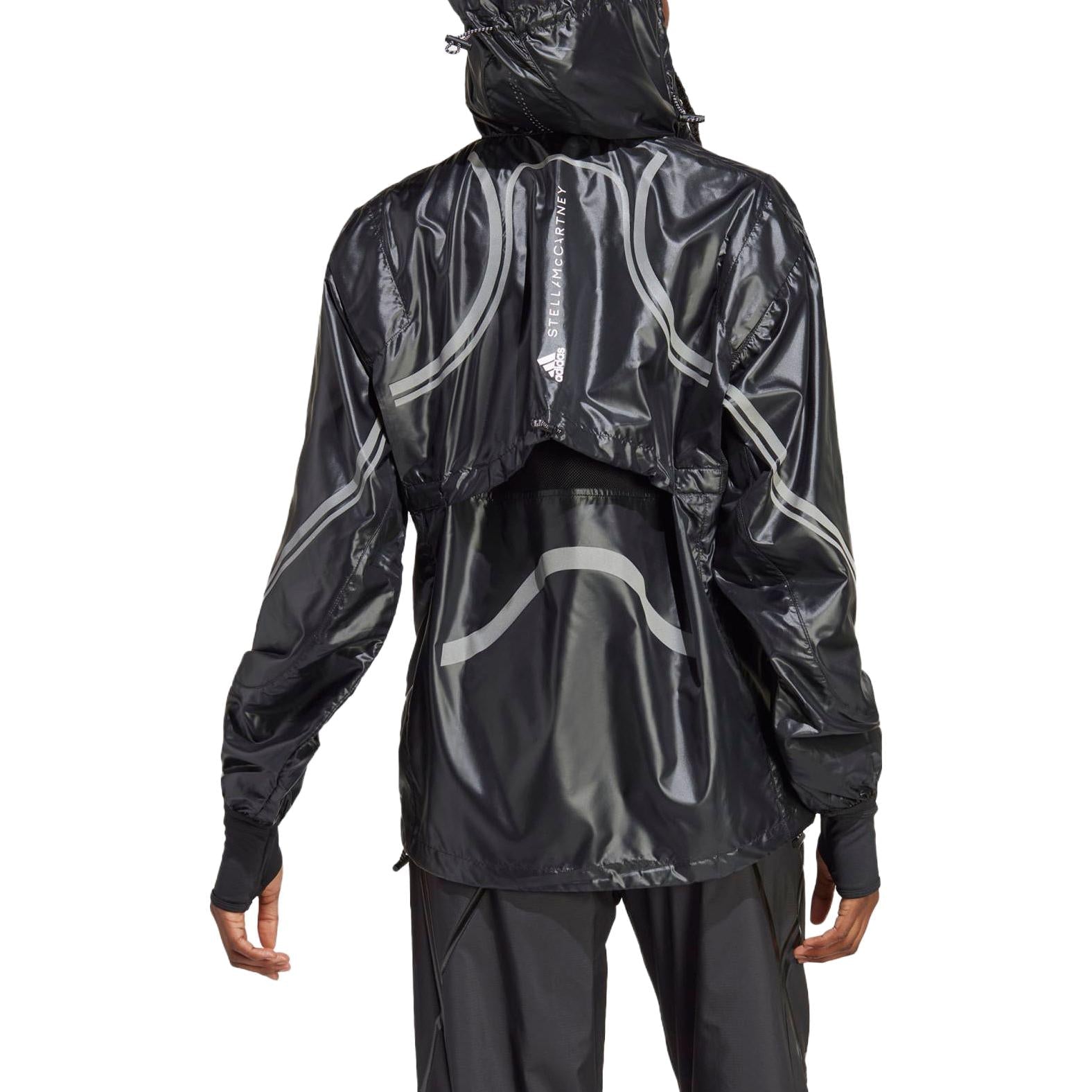 (WMNS) adidas by Stella McCartney TruePace Running Jacket Asia Sizing 'Black' IC9717
