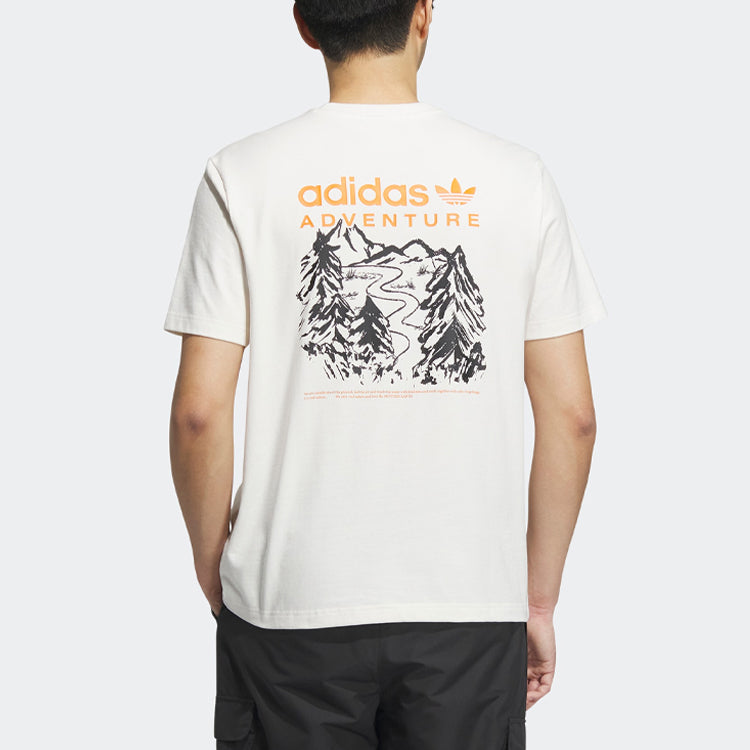 adidas originals Adventure T-shirt 'Cloud White' IK8590