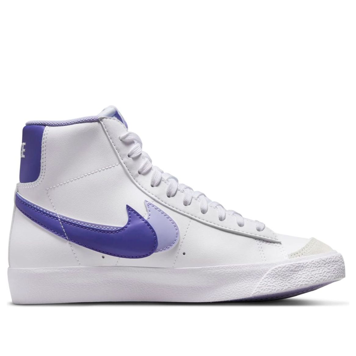 (GS) Nike Blazer Mid '77 SE 'Double Swoosh - Purple' DZ4458-100