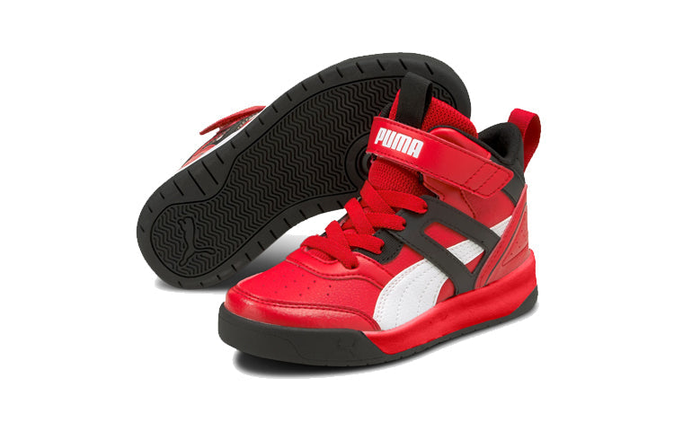 (PS) PUMA Backcourt Mid Ac Slip On 'Red Black White' 374410-05