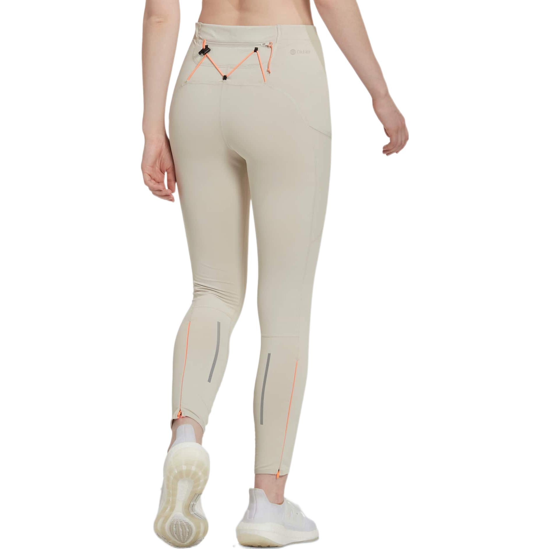 (WMNS) adidas FastImpact COLD.RDY Winter Running Long Leggings Asia Sizing 'White' HK9031