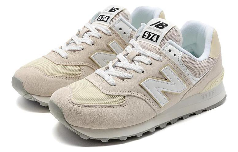 New Balance 574 Shoes 'Beige White' U574FOG-D