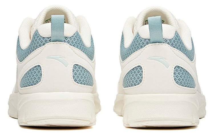 (WMNS) ANTA Running Series Sneakers Leather 'White Pink Blue' 92625512-41
