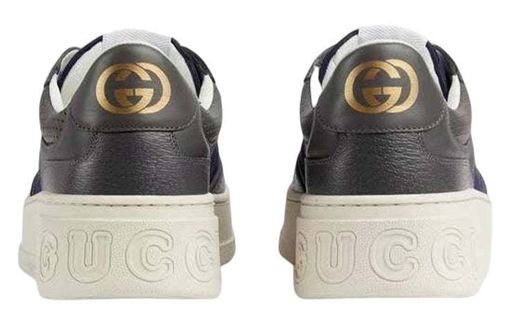 Gucci Interlocking G Lace-Up Sneakers 'Grey Blue' 726543-AABNK-1152