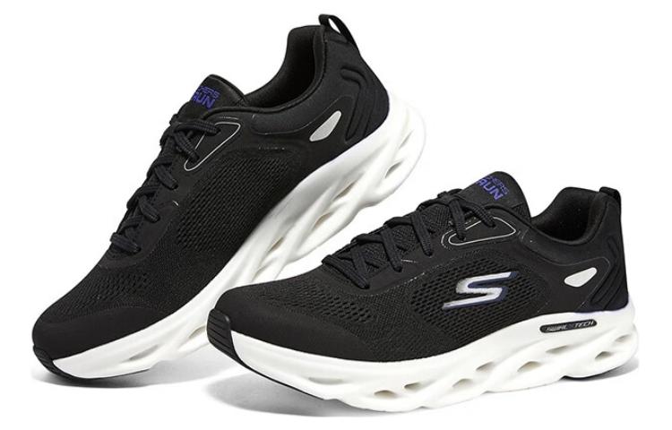 Skechers Go Run Swirl Tech Speed 'Black White' 220905-BKW