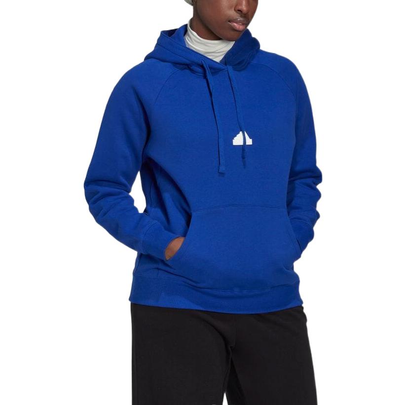 (WMNS) adidas Oversized Hoodie Sweatshirt 'Blue' HM2853