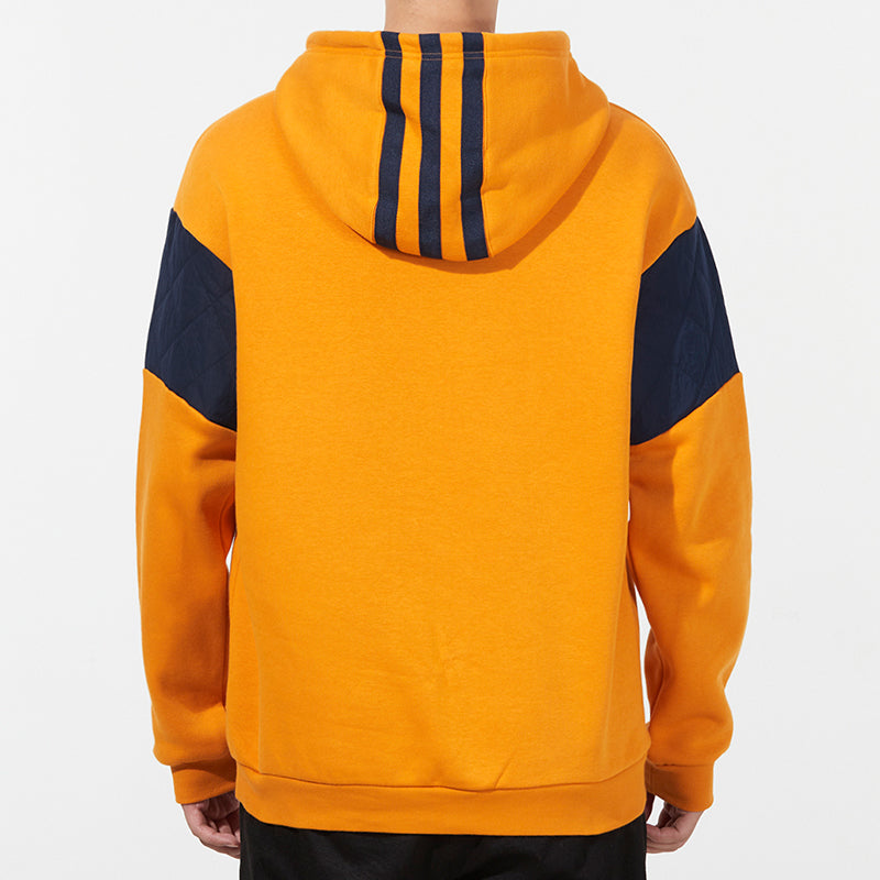 Men's adidas neo Contrasting Colors Sports Orange H45205