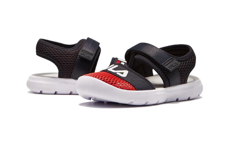 (PS) FILA HERO Heritage Sandals 'Black Red White' K14B022807PRN