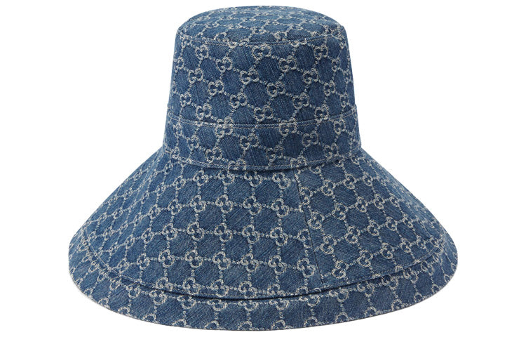 Gucci Eco Washed-Denim Bucket Hat 'Blue' 631958-3HAAH-4900