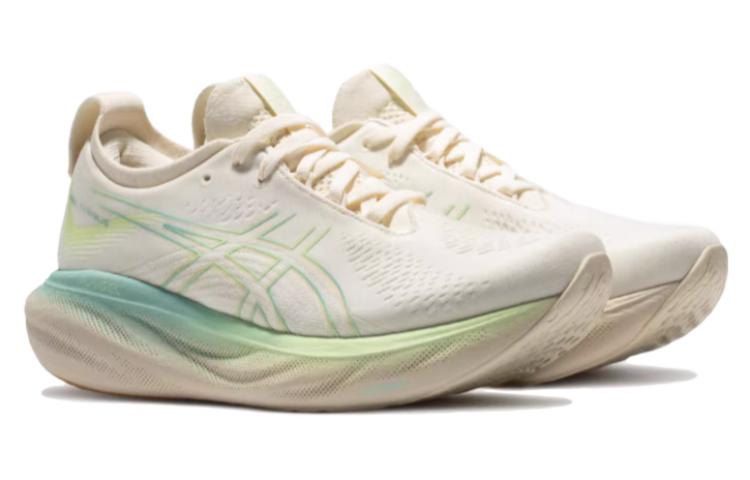 (WMNS) ASICS GEL-Nimbus 25 'Cream White Green' 1012B628-750