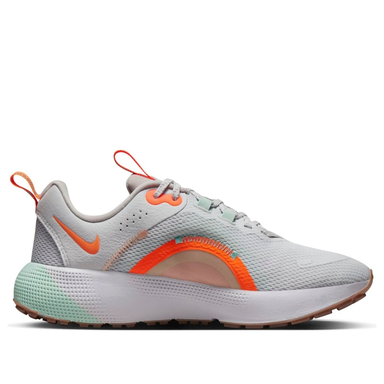(WMNS) Nike React Escape Run 2 Premium 'Light Grey Orange' DQ4363-001