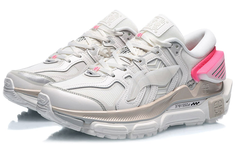(WMNS) Li-Ning Sun Chaser 'White Neon Pink' ARZQ004-9