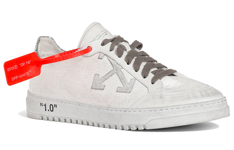 Off-White 2.0 Casual Shoes Grey/White OMIA042E19D680480191