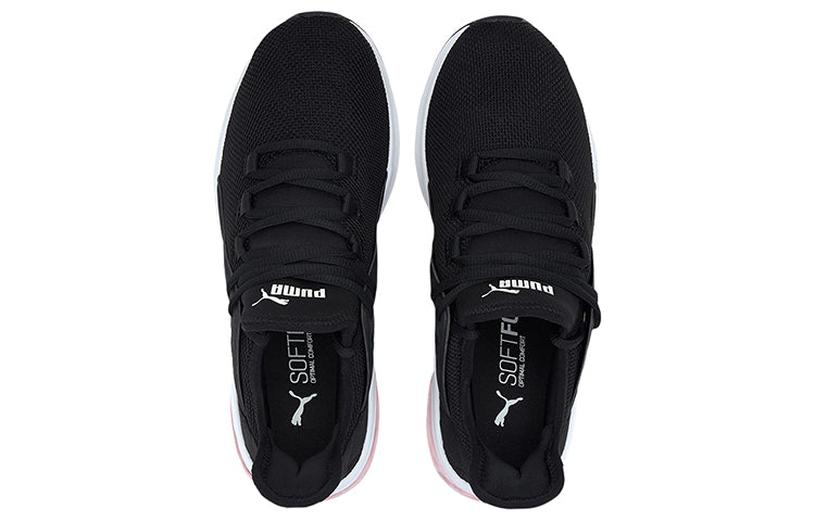 PUMA Electron Street Low-cut Running Shoes Black/White/Pink 367309-12