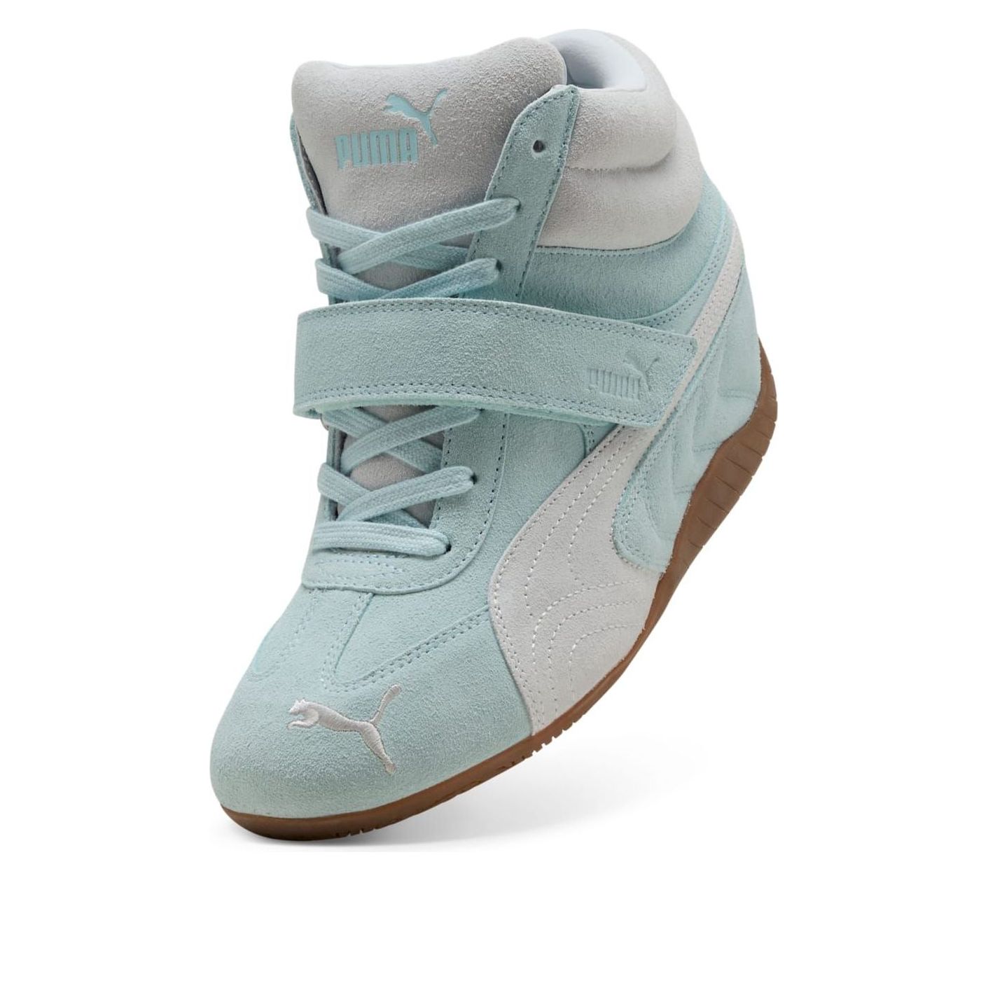 (WMNS) PUMA Speedcat Wedge 'Fresh Water Silver Mist' 407878-02