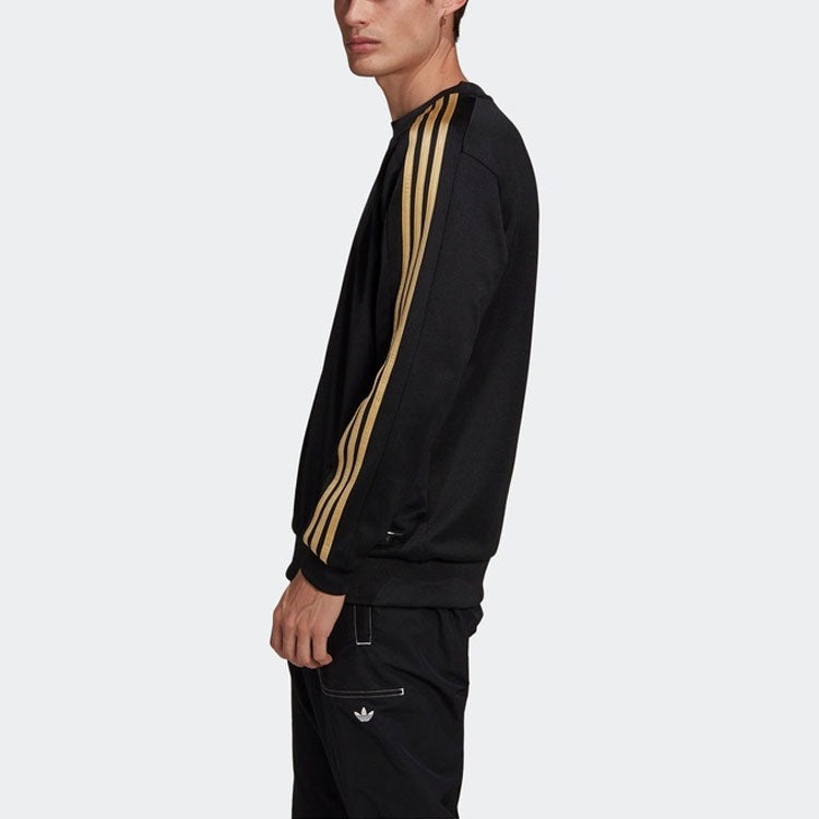 adidas originals Chile 20 Crew Athletics Sports Pullover Black GN9648