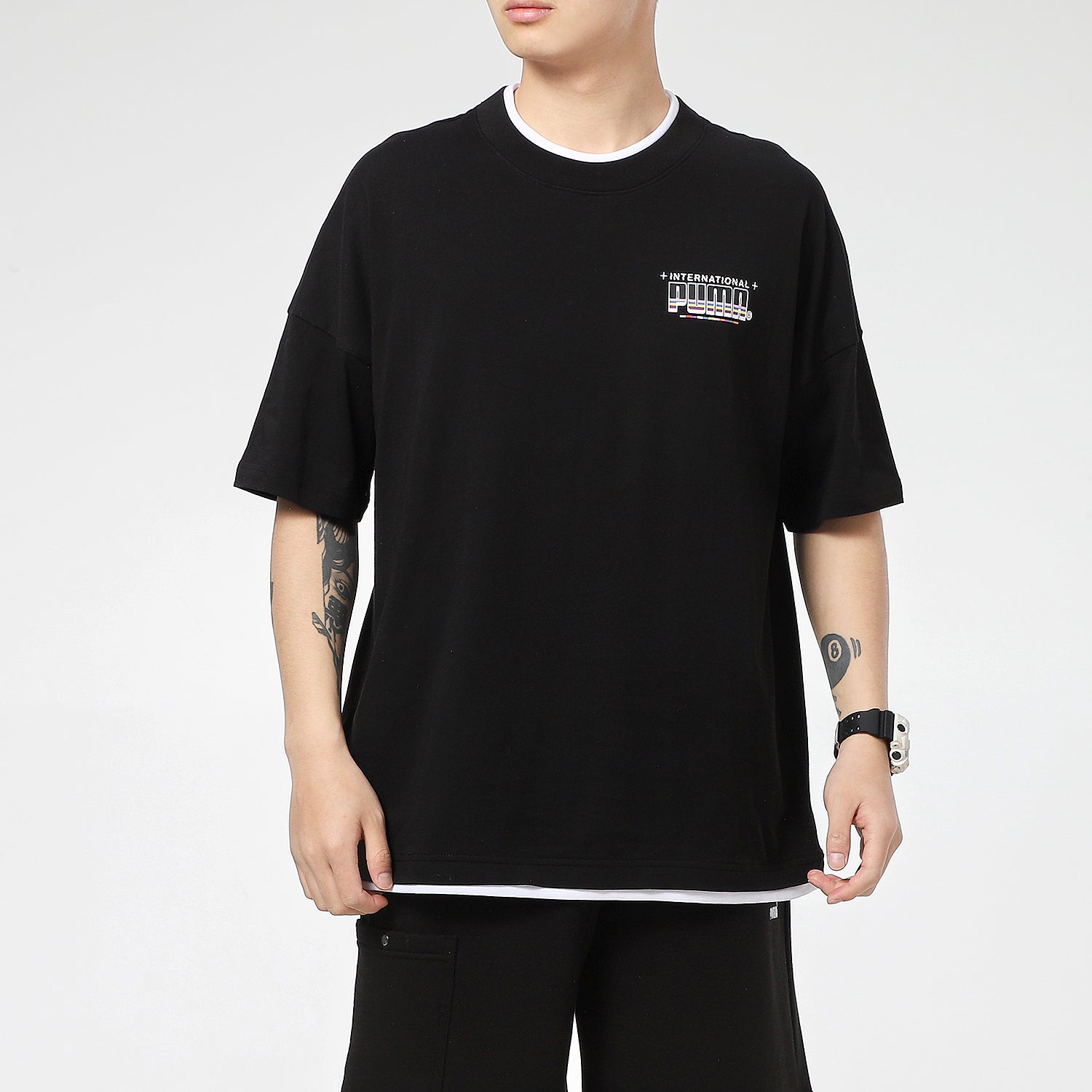 PUMA x Britto T-Shirt 'Black White' 532257-01