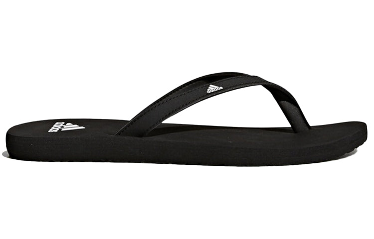 (WMNS) adidas Eezay Flip-Flops Shoes Black CP9873